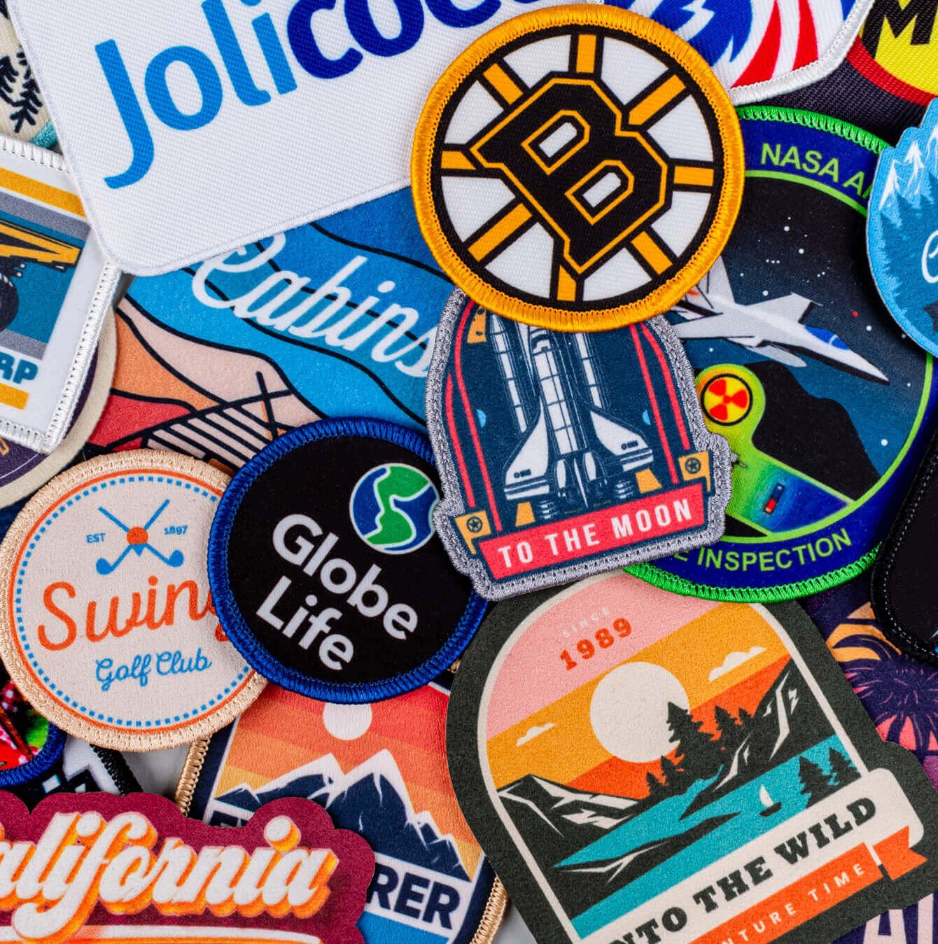 Custom patch wall